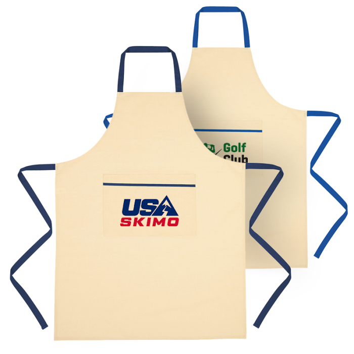 Custom Printed Cotton Cooking Aprons