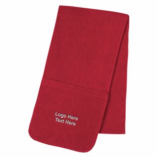 Fleece Scarf with Pockets