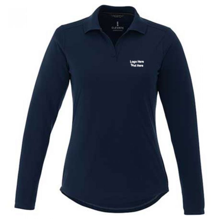 Promotional Mori Long Sleeve Polo Shirts for Women