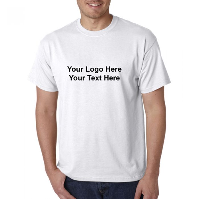 Promotional Gildan® Adult DryBlend® White T-Shirts