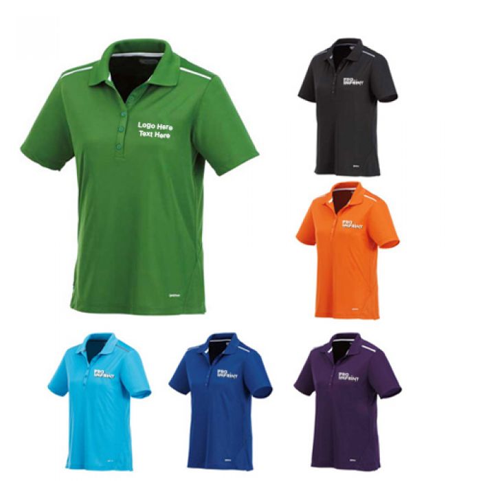 Promotional Logo Women's Albula Short Sleeve Polo Shirts