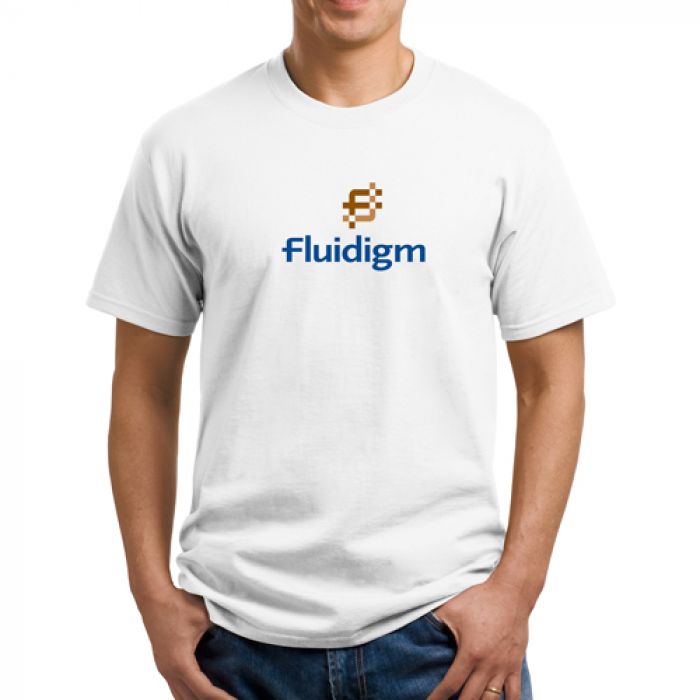 Custom Printed Port and Company® Core White Cotton T-Shirts