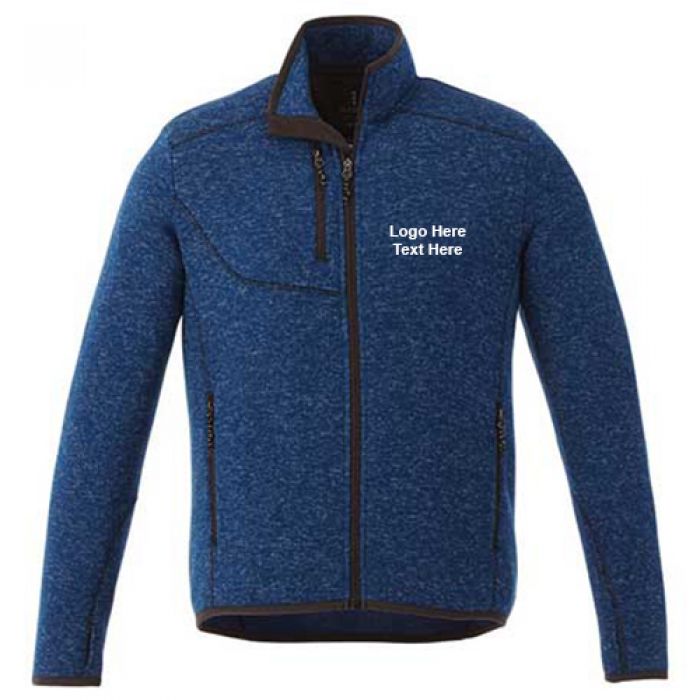 Custom Imprinted Tremblant Knit Jacket for Men