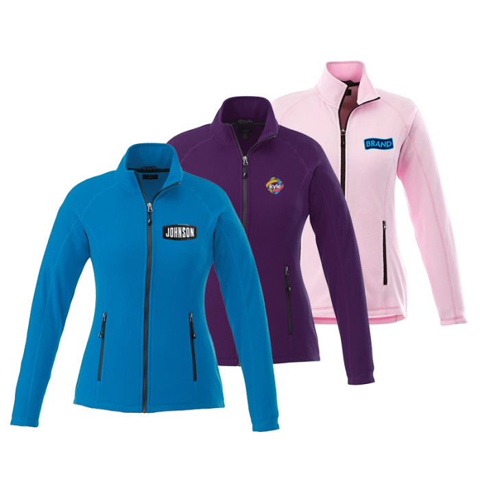 Custom Women's Rixford Full Zip Microfleece Jackets