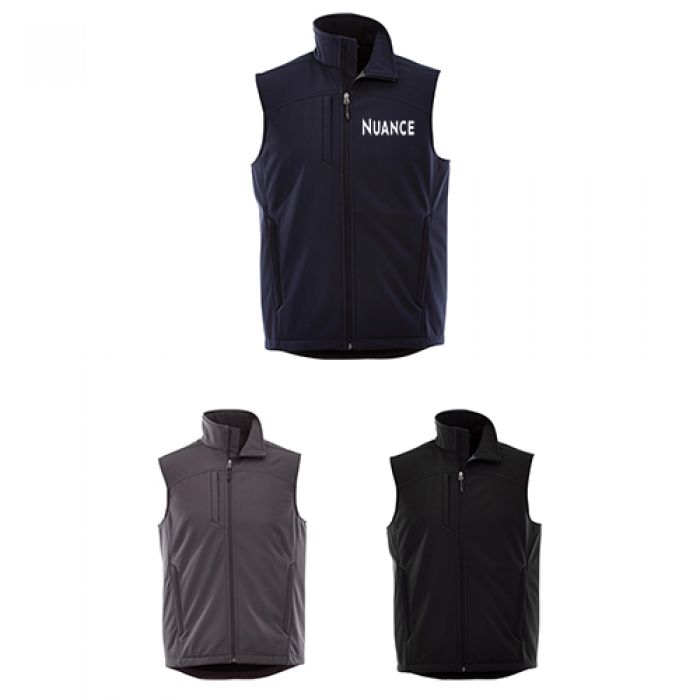 Custom Printed Men's Stinson Softshell Vests