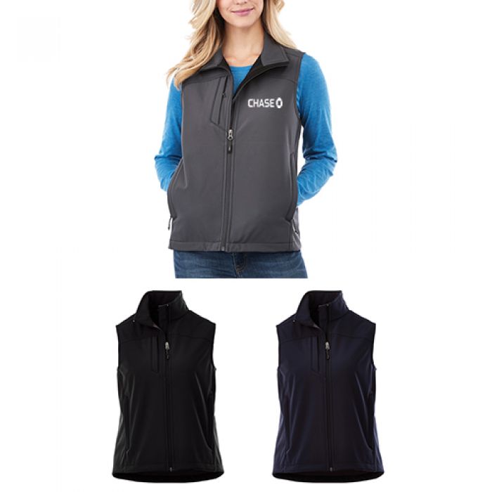 Custom Printed Women’s Stinson Softshell Vests