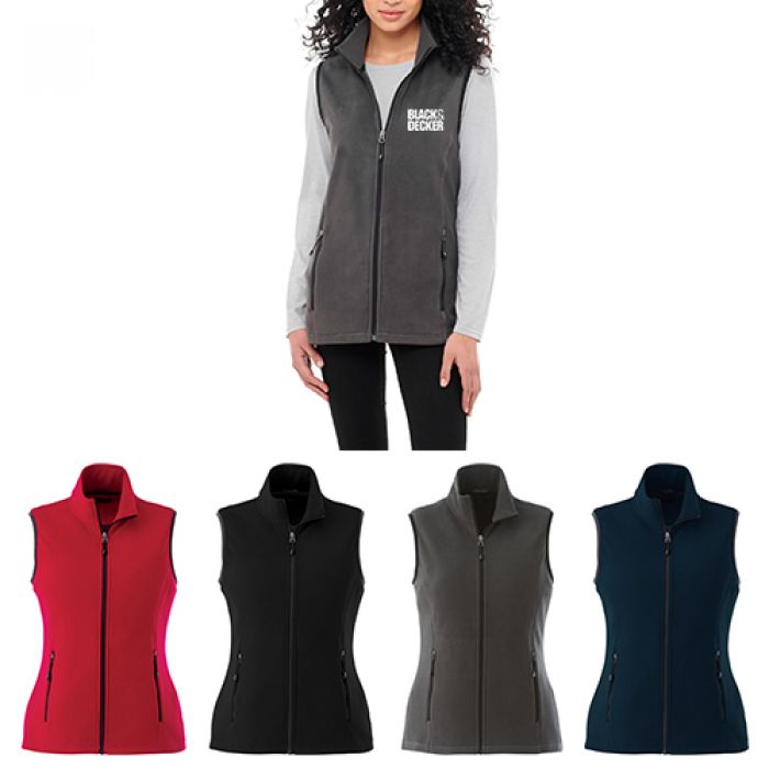 Customized Women’s Tyndall Polyfleece Vests