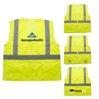 ANSI 2 Safety Vests with Pockets