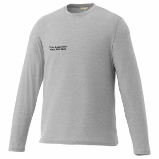 Printed Men's Holt Crewneck Long Sleeve Tee