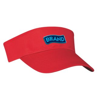 Printed Cotton Twill Visor Hats
