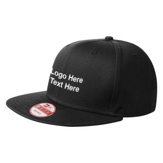 New Era® Flat Bill Snapback Caps