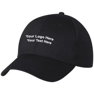 6 Panel Polyester Caps