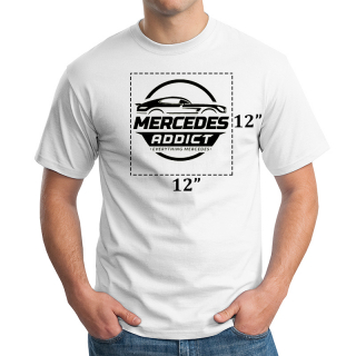Hanes® 100% Cotton White T-Shirts