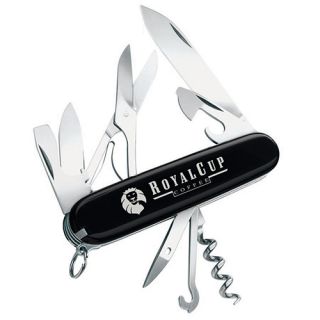 2AA Mini MagLite with Swiss Army Climber Knife