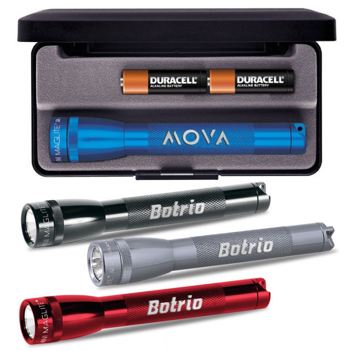 Custom Imprinted Maglite Mini AA Flashlights