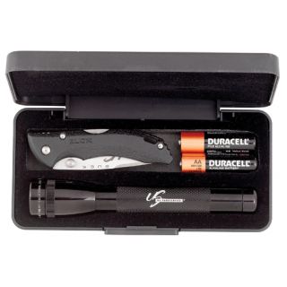 Mini MagLite with Buck Bantam BBW Knife
