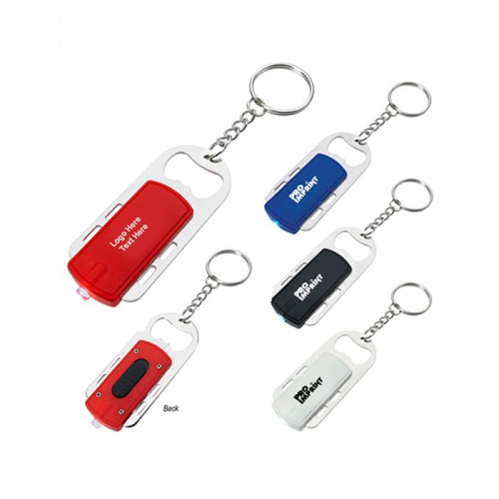 Custom Printed Bottle Opener Key Light with 4 Colors
