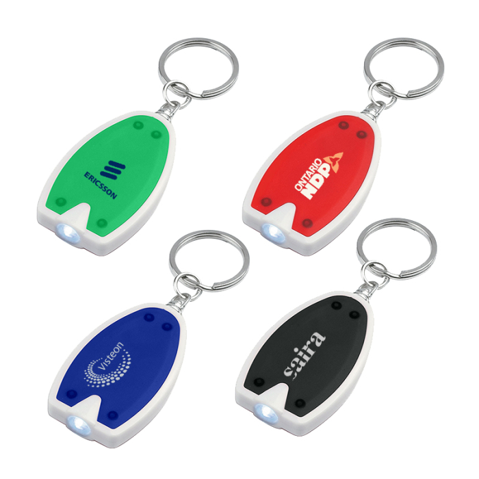 Custom Printed LED Keychains