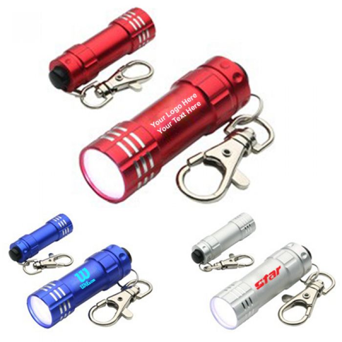 Personalized Bright Shine LED Keychain
