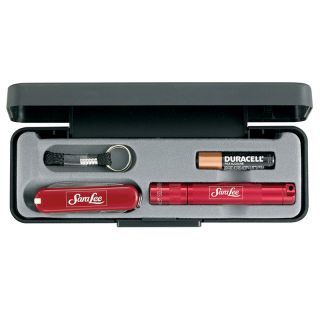 MagLite Solitaire with Swiss Army Knife