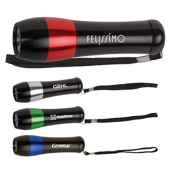 Promotional Questor Metal Flashlights