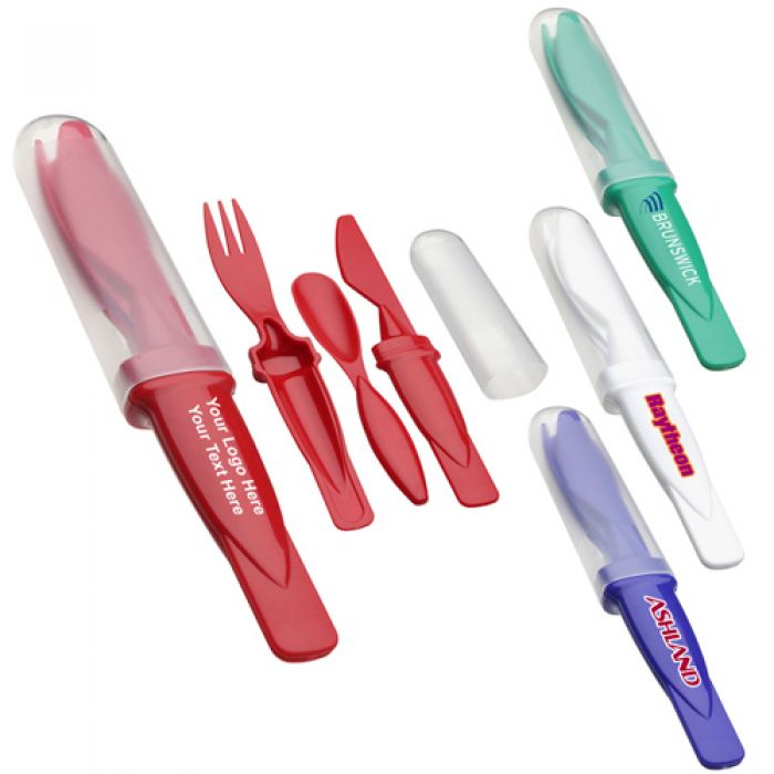 Custom Imprinted Portable Cutlery Sets