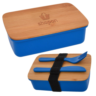 Custom Harvest Lunch Sets with Bamboo Lid