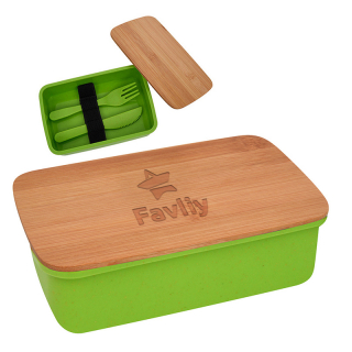 Harvest Lunch Sets with Bamboo Lid
