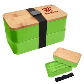 Printed Stackable Bento Lunch Sets