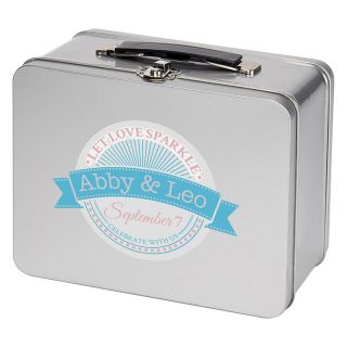 Printed Throwback Tin Lunch Boxes