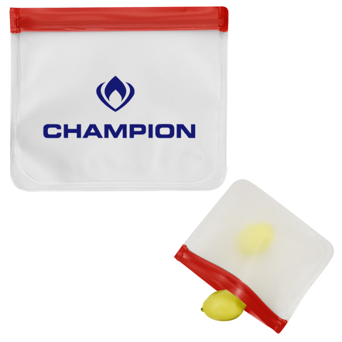 Custom Reusable Zip Top Storage Bags