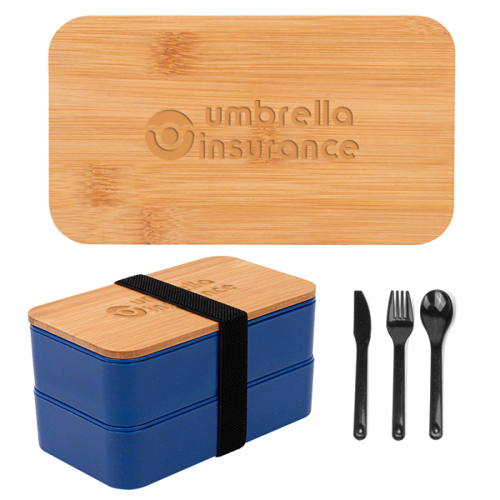 Personalized Wheat Straw Bento Boxes