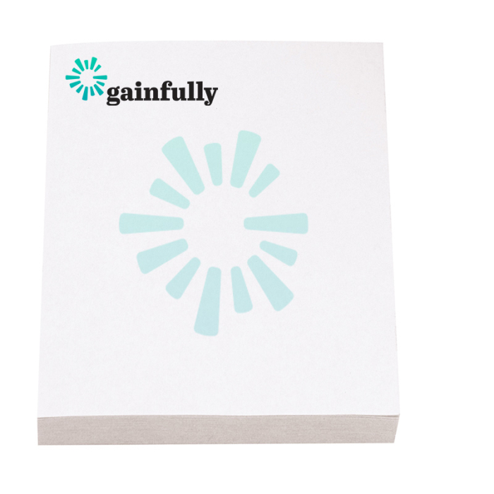 2.5x3 Inch Promotional Sticky Notepads - 100 Sheets