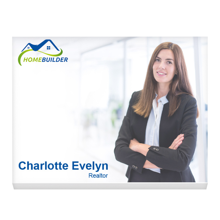 4x3 Inch Personalized Sticky Notepads-50 Sheets