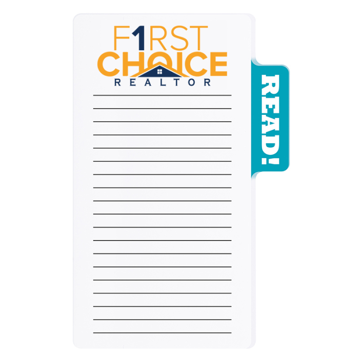 6x4 Inch Customized Sticky Notepads-25 Sheets