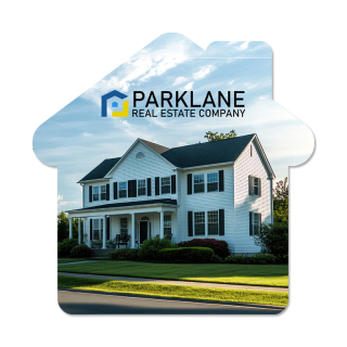 House Shaped Dye Sublimated Computer Mouse Pads