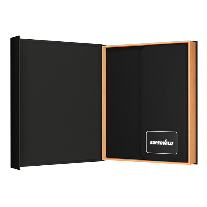 Custom Imprinted Notebook A5 with 4000 mAh Wireless Charging Power Banks