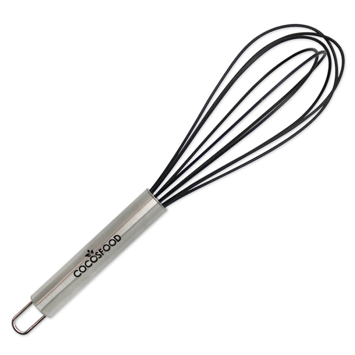 Custom Silicone Kitchen Whisks with Stainless Steel Handle