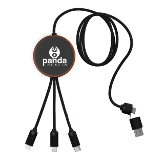 ized 5in1 Bamboo 5W Wireless Charging Cables