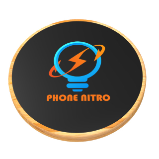 Full Color Bamboo 15W Wireless Chargers