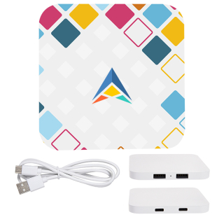 Power Up 2-Port USB Hubs and Charging Pad 2.0