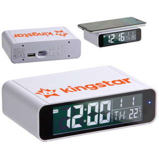 Twilight Digital Alarm Clocks with 5W Wireless...