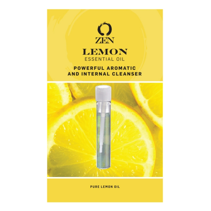 Custom Essential Oil in a 3 ml Sample Vial and Card