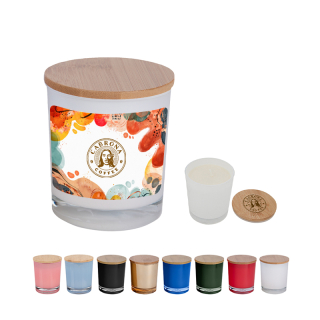 Bamboo Soy Candles with Full Color Label