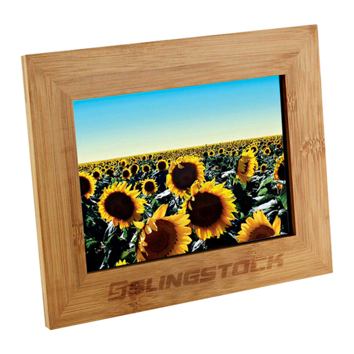Custom 4x6 Inches Bamboo Photo Frames
