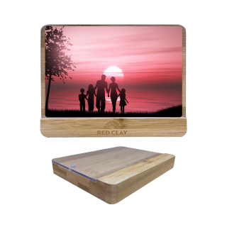 4 x 6 Inch Holliston Bamboo Photo Frames