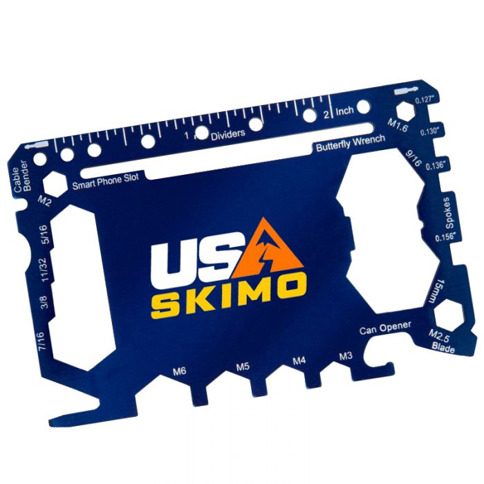 Custom Printed Callisto Multi-Function Survival Card Tools