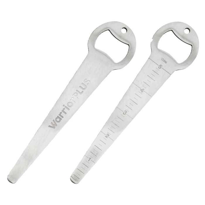 Personalized Stainless Steel Seed Depth Tool with Bottle Openers