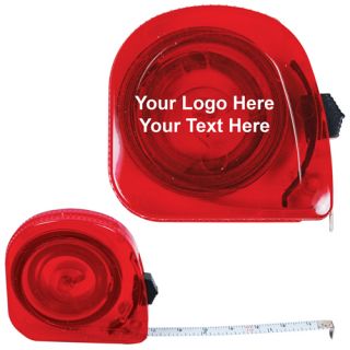 10' Translucent Tape Measure with 5 Colors