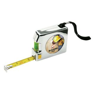 Shorewood 12 Ft Chrome Measure Tapes and Level